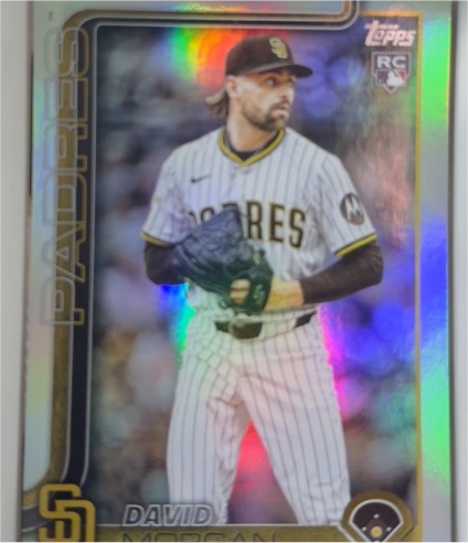 2025 Topps Update #US348 David Morgan — front