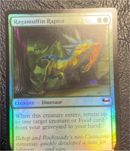 Ragamuffin Raptor #130 Teenage Mutant Ninja Turtles Foil — front