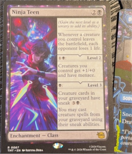 2026 Magic the Gathering Teenage Mutant Ninja Turtles #67 Ninja Teen — front
