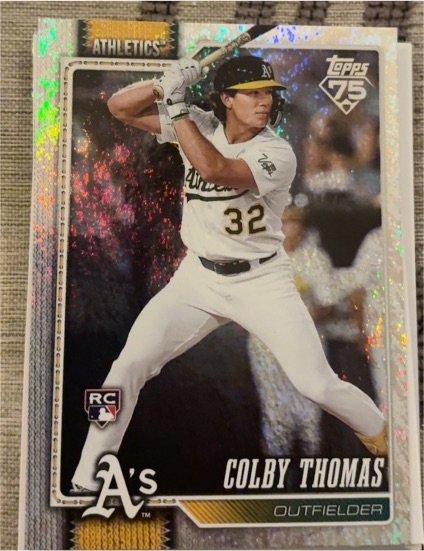 2026 Topps Series 1 #213 Colby Thomas — front