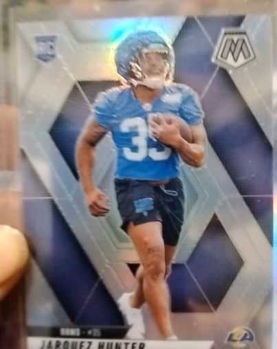 2025 Panini Mosaic #380 Jarquez Hunter — front