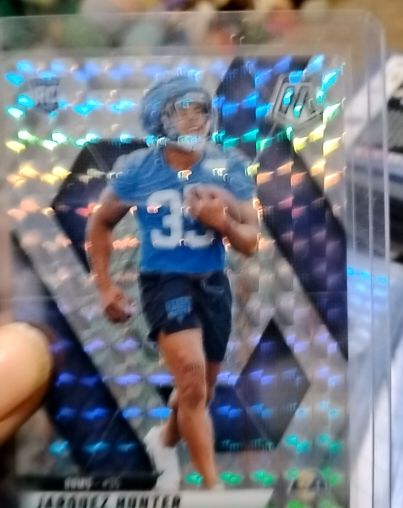 2025 Panini Mosaic #380 Jarquez Hunter — front