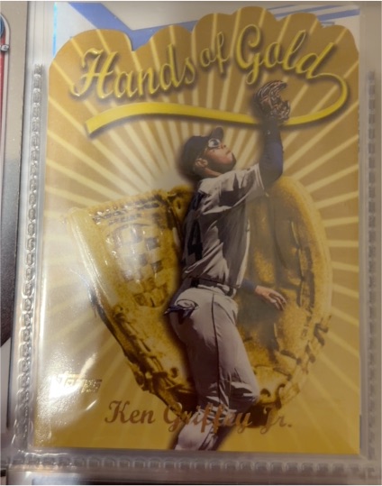 1999 Topps Hands of Gold #HG3 Ken Griffey Jr. — front