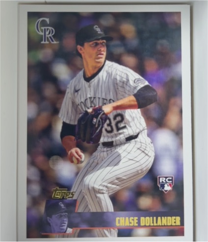 2025 Topps Archives #173 Chase Dollander — front
