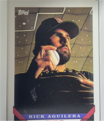1993 Topps #625 Rick Aguilera — front