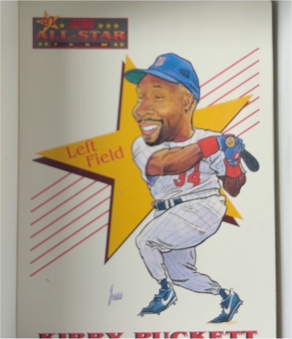 1993 Score #505 Kirby Puckett — front