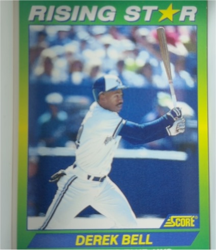 1992 Score 100 Rising Stars #64 Derek Bell — front