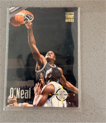 1993-94 Topps Stadium Club #175 Shaquille O'Neal — front
