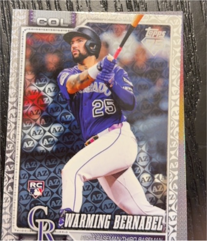 2026 Topps Series 1 #55 Warming Bernabel — front