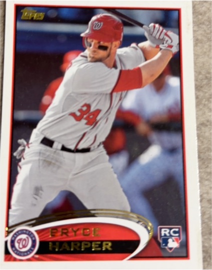 2013 Topps #1 Bryce Harper — front