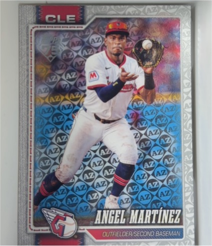 2026 Topps Series 1 #244 Angel Martinez — front