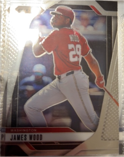 2025 Panini Prizm #38 James Wood — front