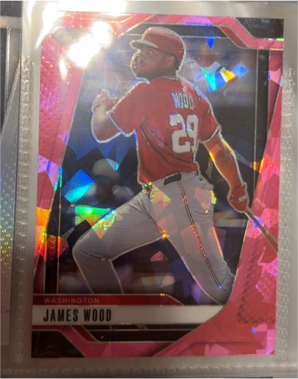 2025 Panini Prizm #38 James Wood — front