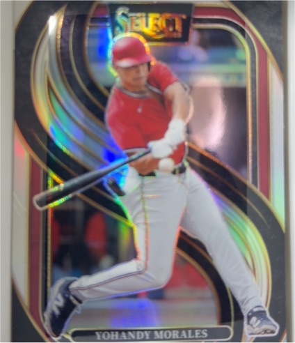 2025 Panini Select Premier #166 Yohandy Morales — front