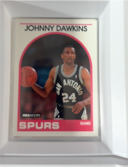 1989-90 NBA Hoops #78 Johnny Dawkins — front