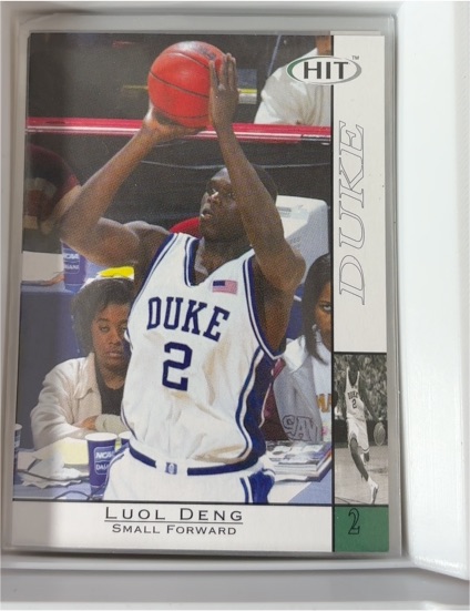 2004 Sage Hit #2 Luol Deng — front