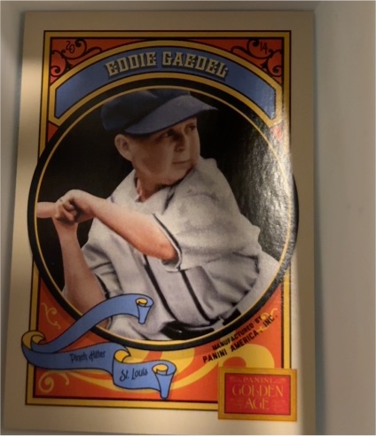 2014 Panini Golden Age #52 Eddie Gaedel — front