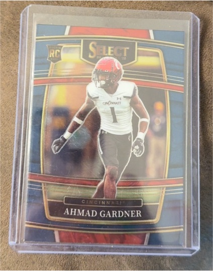 2022 Panini Select Draft Picks #54 Ahmad Gardner — front