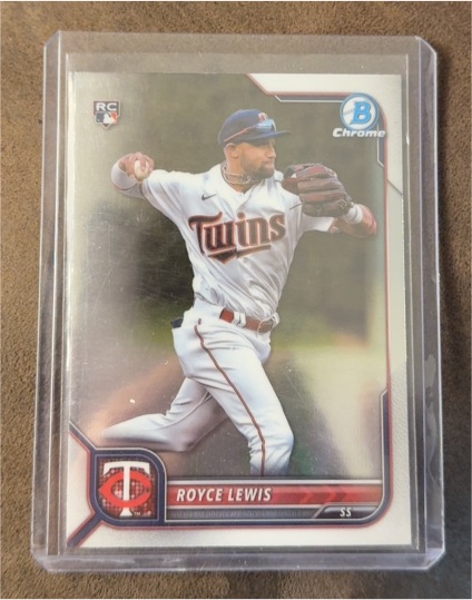 2022 Bowman Chrome #92 Royce Lewis — front