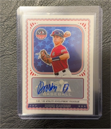 2024 Panini Stars & Stripes #NTS-BB Brooks Blanchard — front