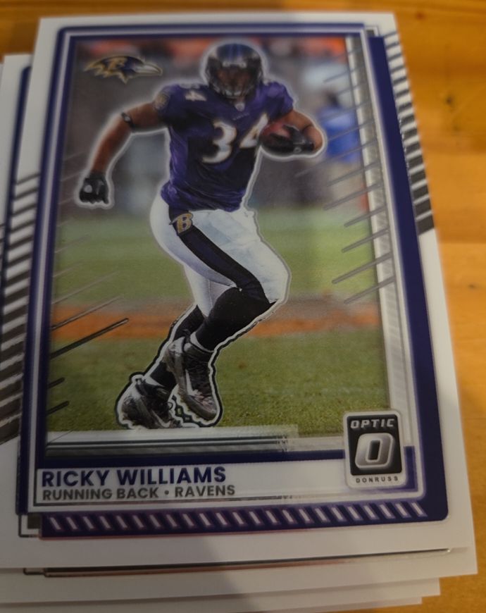 2025 Panini Donruss Optic #126 Ricky Williams — front
