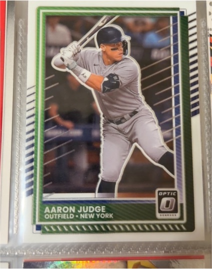 2025 Panini Donruss Optic #50 Aaron Judge — front