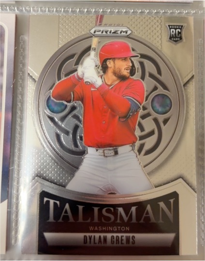 2025 Panini Prizm #18 Dylan Crews Talisman — front