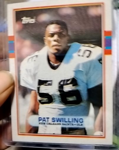 1989 Topps #154 Pat Swilling — front