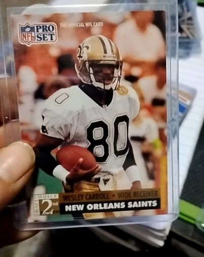 1991 Pro Set #771 Wesley Carroll — front