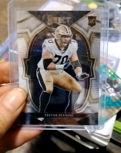 2022 Panini Select #29 Trevor Penning Rookie Card — front