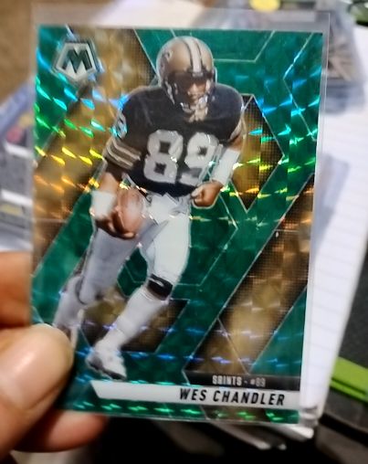 2025 Panini Mosaic #74 Wes Chandler — front
