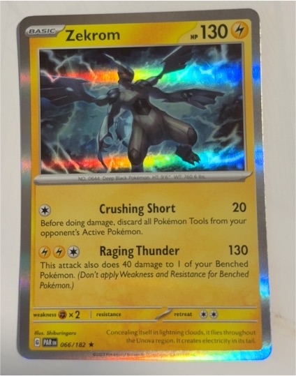 2023 Pokémon SV04: Paradox Rift #066 Zekrom — front