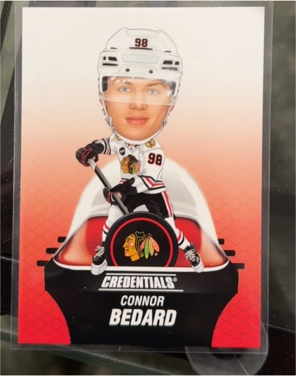 2024 Credentials Level 3 Connor Bedard — front