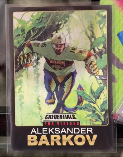 2024-25 Upper Deck Credentials Fleer Pro Visions #4 Aleksander Barkov — front