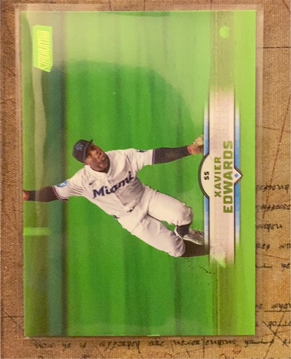 2025 Topps Stadium Club #107 Xavier Edwards — front
