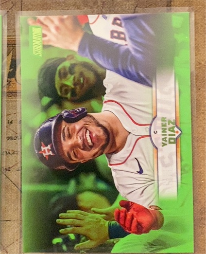2025 Topps Stadium Club #26 Yainer Diaz — front