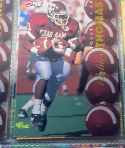 1995 Classic 5 Sport #86 Rodney Thomas — front