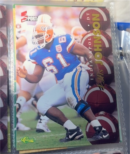 1995 Classic 5 Sport #57 Ellis Johnson — front
