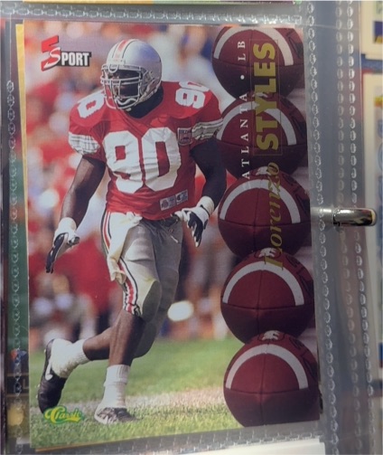 1995 Classic 5 Sport #80 Lorenzo Styles — front