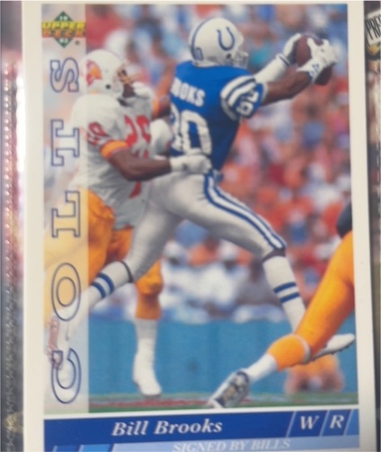 1991 Upper Deck #159 Bill Brooks — front