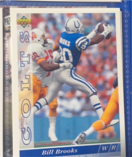 1993 Upper Deck #169 Bill Brooks — front