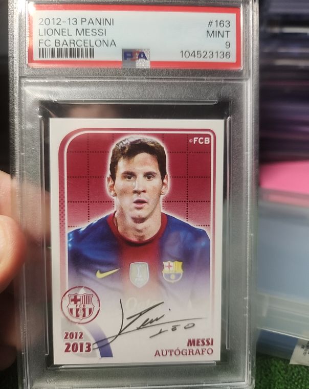 2012-13 Panini #163 Lionel Messi FC Barcelona — front