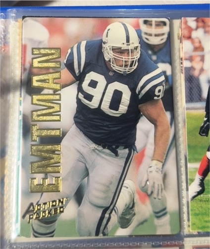 1993 Action Packed #57 Steve Emtman — front