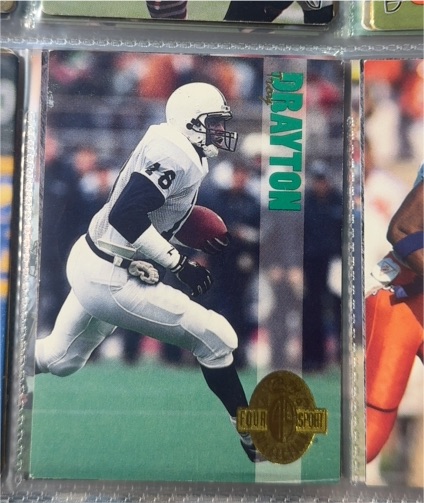 1993 Classic Four Sport #125 Troy Drayton — front