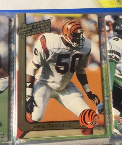 1991 Action Packed #35 James Francis — front