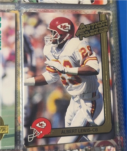 1991 Action Packed #113 Albert Lewis — front