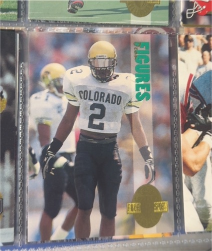 1993 Classic Four Sport Collection #155 Deon Figures — front