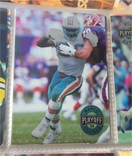 1994 Playoff #111 Marco Coleman — front