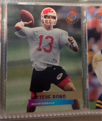 1993 Classic Four Sport #13 Steve Bono — front