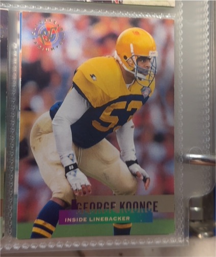 1995 Topps Stadium Club #9 George Koonce — front